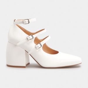 Maison Margiela Patent Double Mary Jane Pumps - Worn Once